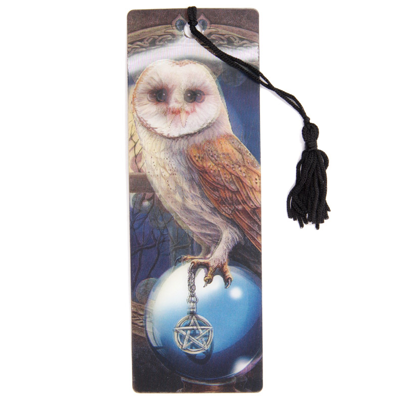 Spellcaster Owl 3D Bookmark