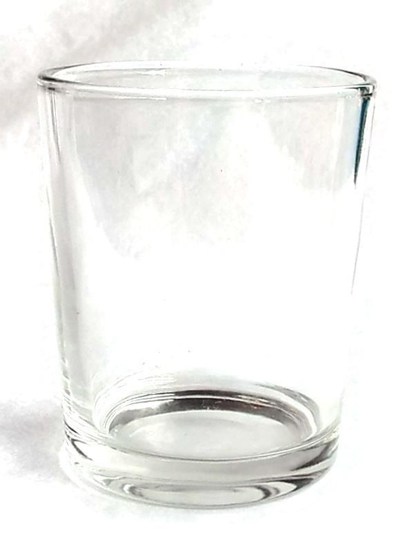 Clear Glass Holder for Votive Candles