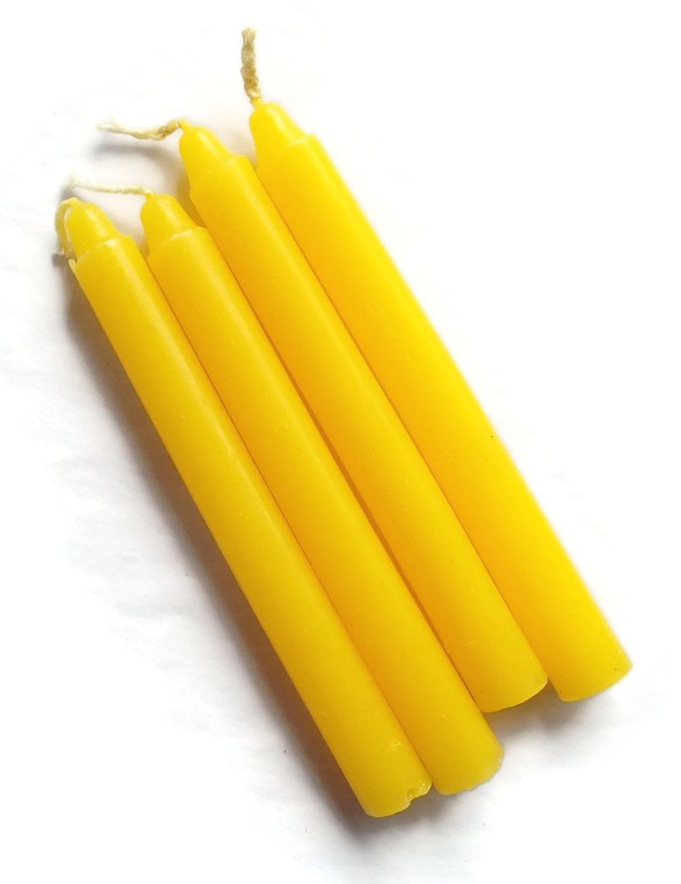 Yellow Basic Spell Candle
