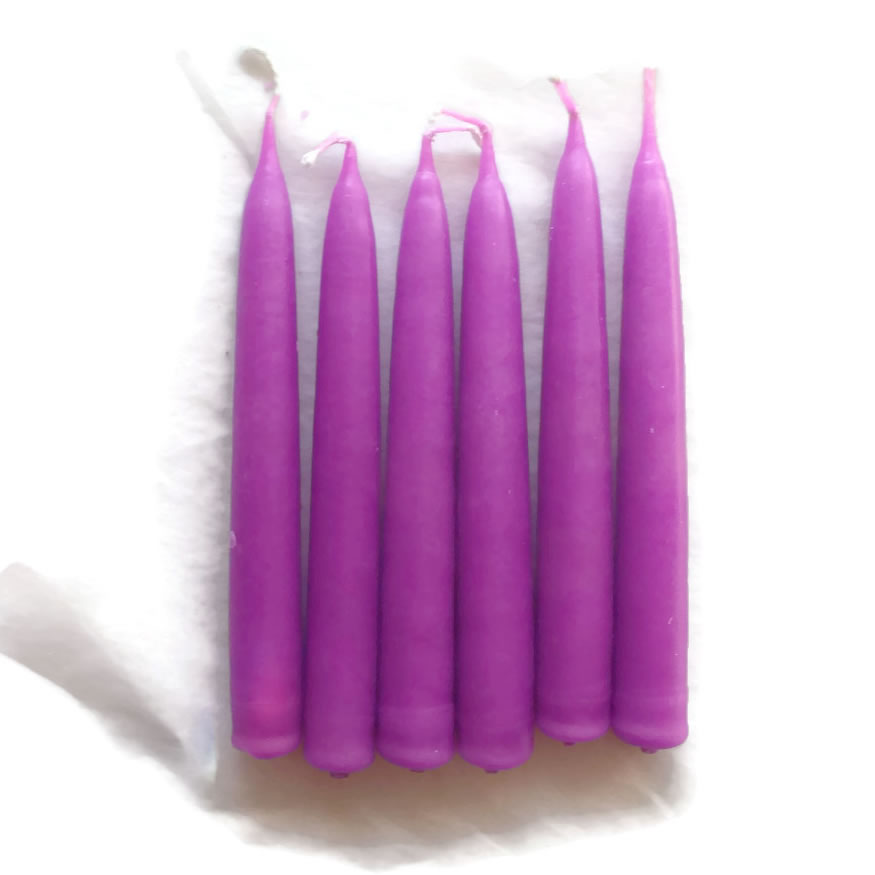 Dipped Magenta Spell Candle