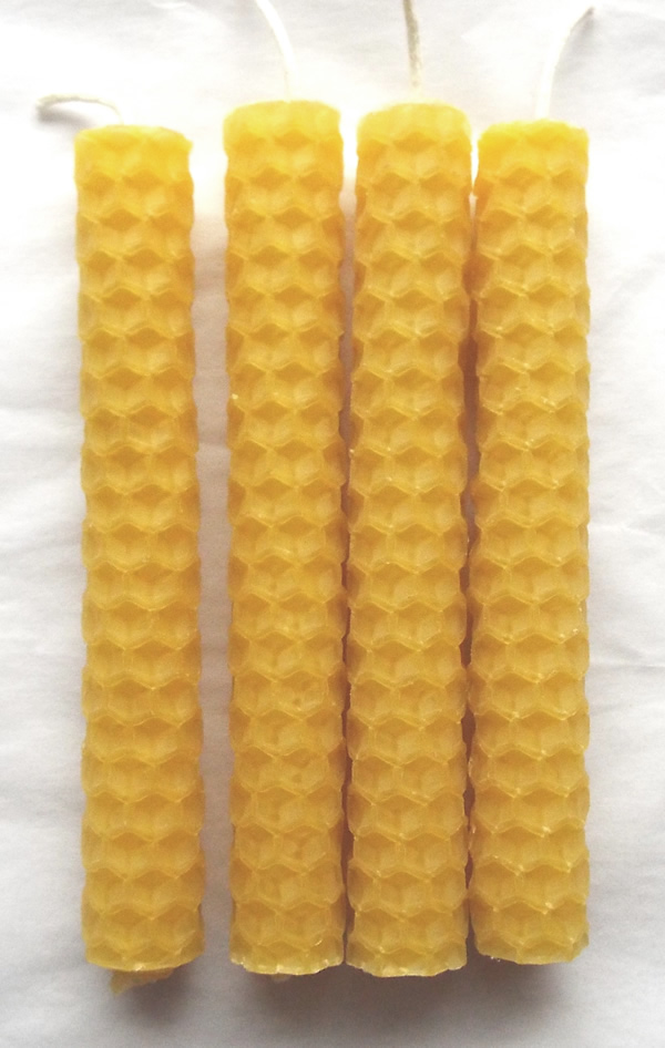 Natural Beeswax Spell Candles