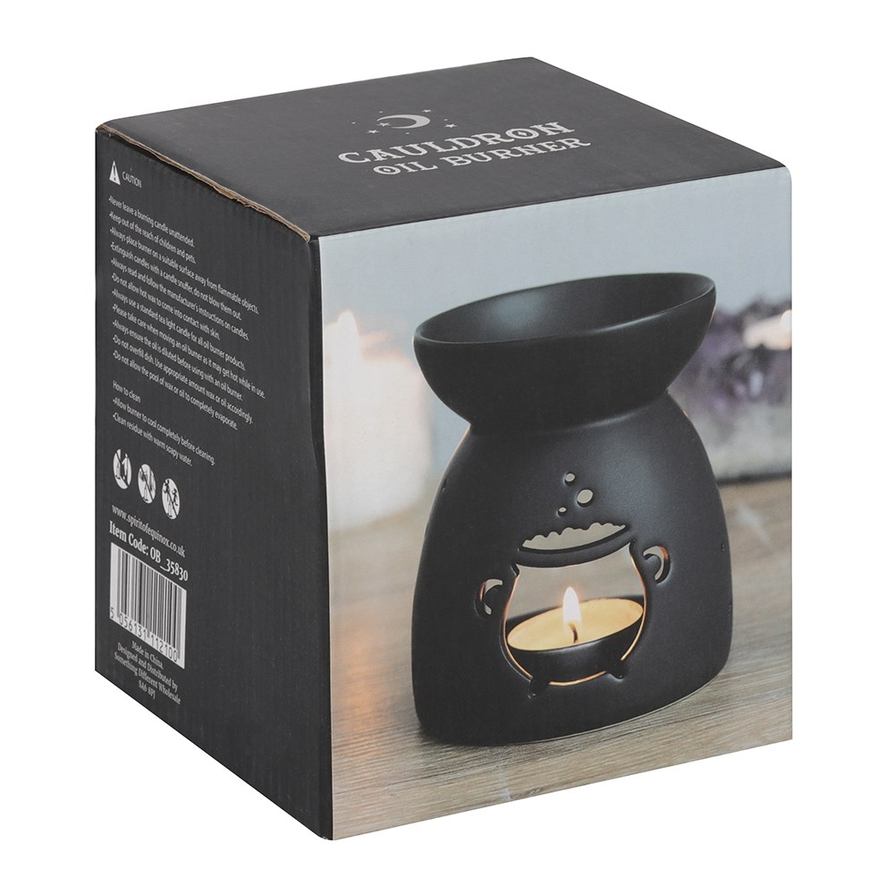 Black Cauldron Wax Melt or Oil Burner Box