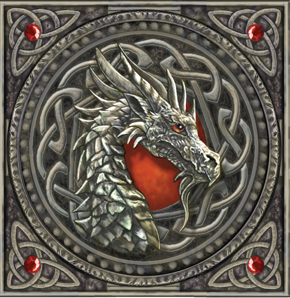 Red Dragon Greetings Card