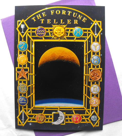 Change of Fortune Spell Greetings Card by Annette Fry