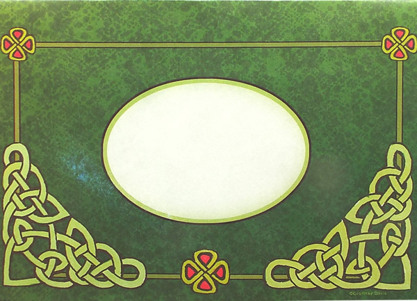 Envelope for Celtic Dragon Tree Free Greetings Card