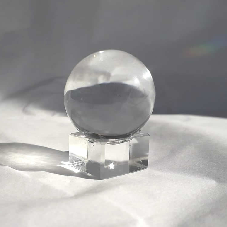 30mm Diameter Clear Crystal Ball