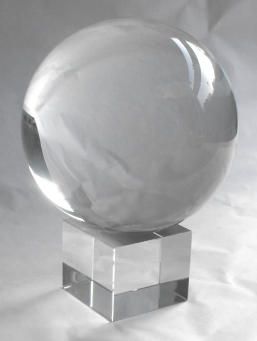 130mm Diameter Clear Crystal Ball
