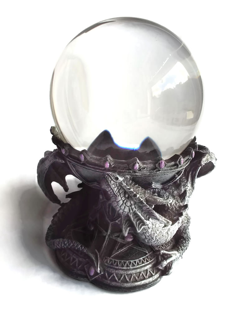 Dragon Beauty Stand with 100mm Crystal Ball