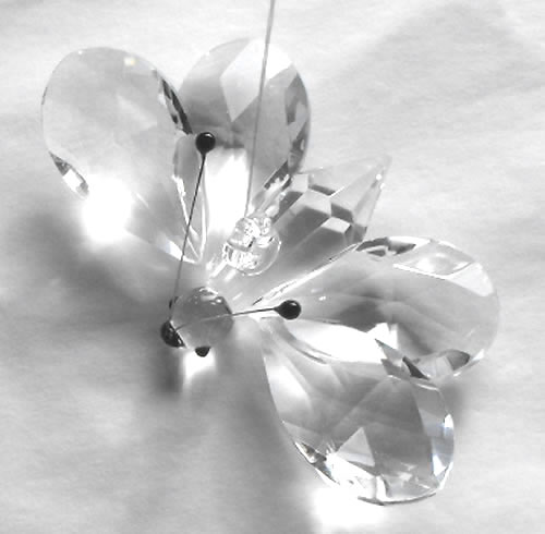 Butterfly Hanging Window Crystal