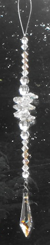AB Point Swarovski Crystal Cascade