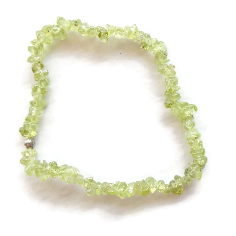 Peridot Gemstone Bracelet