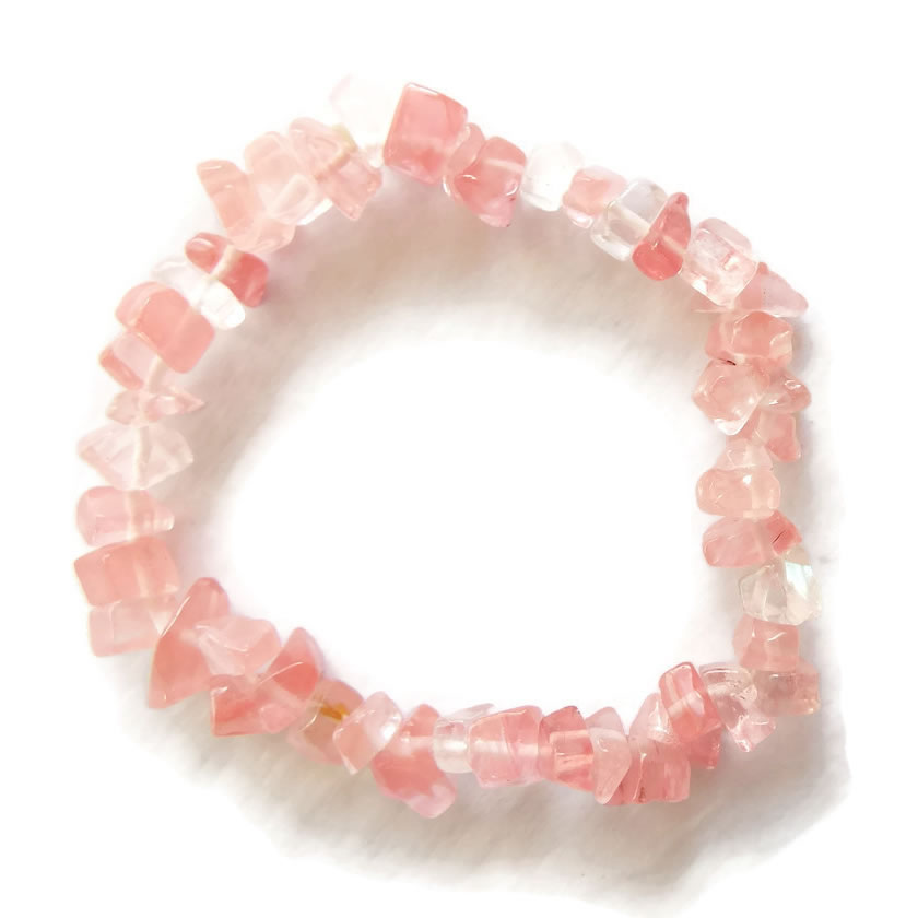 Red Quartz Gemstone Bracelet