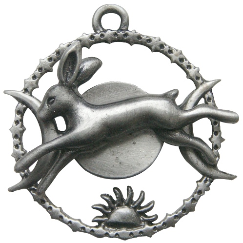 Celestial Hare Pendant Necklace