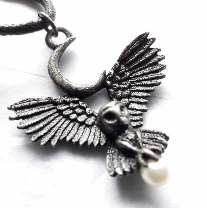 Flight Of The Goddess Pendant Necklace