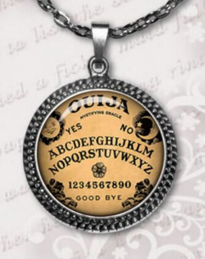 Classic Ouija Board Pendant Necklace