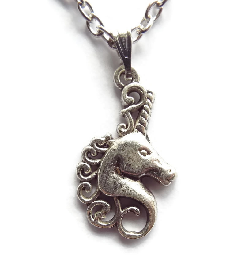Unicorn Charm Pendant Necklace
