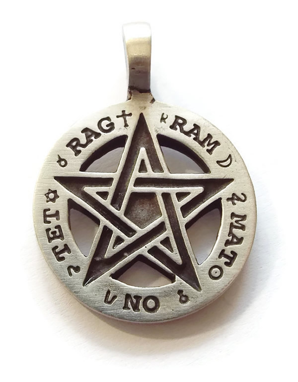 Pentagram Cross Pendant
