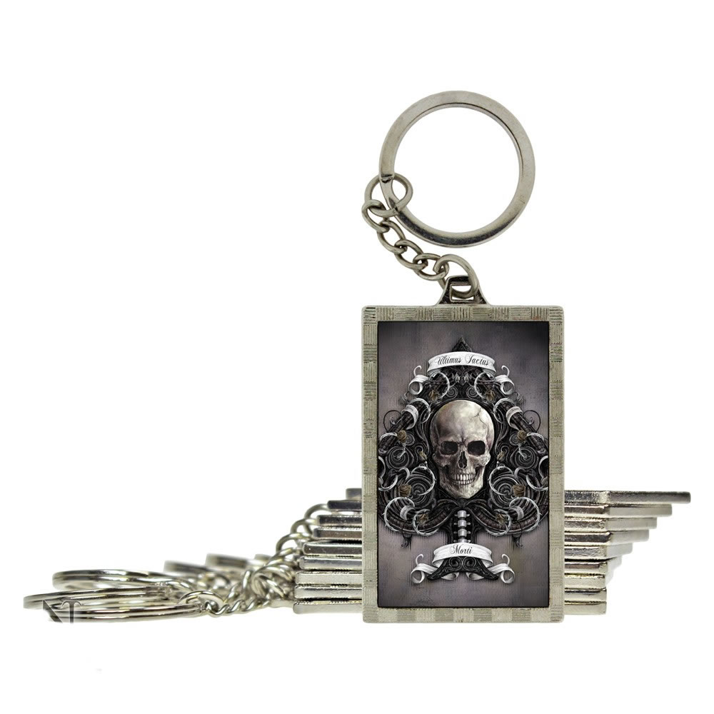 Ace of Spades 3D Key Ring