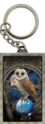 Spellkeeper Owl 3D Key Ring