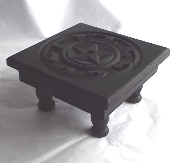 Black Table with Pentagram