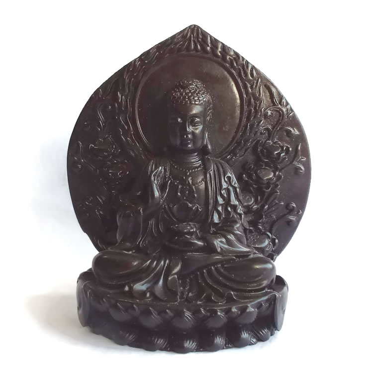 Enthroned Buddha Figure
