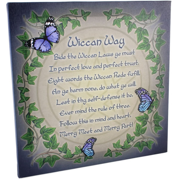 Lisa Parker Wiccan Rede Wall Art Canvas