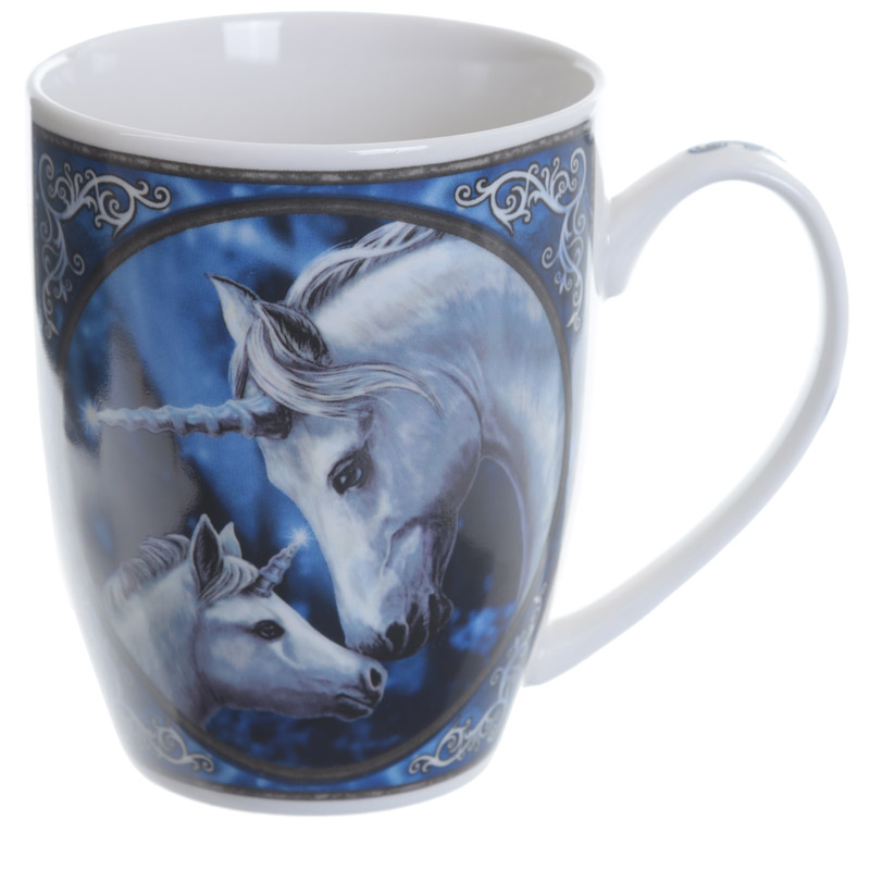 Sacred Love Unicorn China Mug
