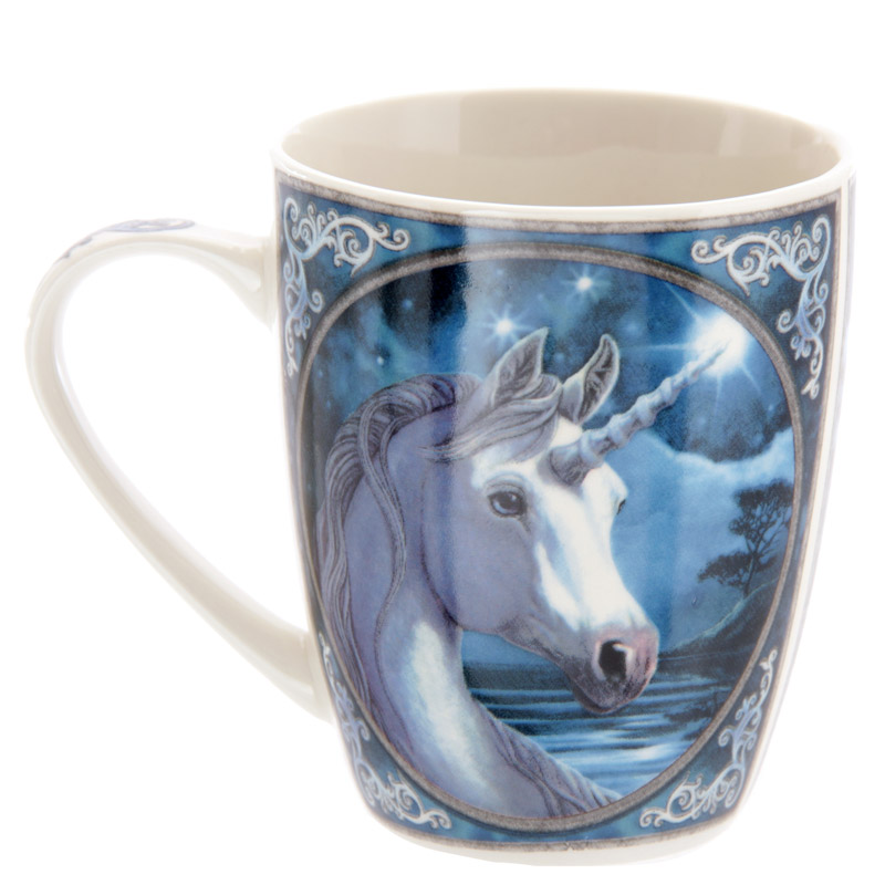 Sacred One Unicorn China Mug
