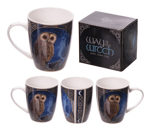 Way of the Witch Owl China Mug Multi View