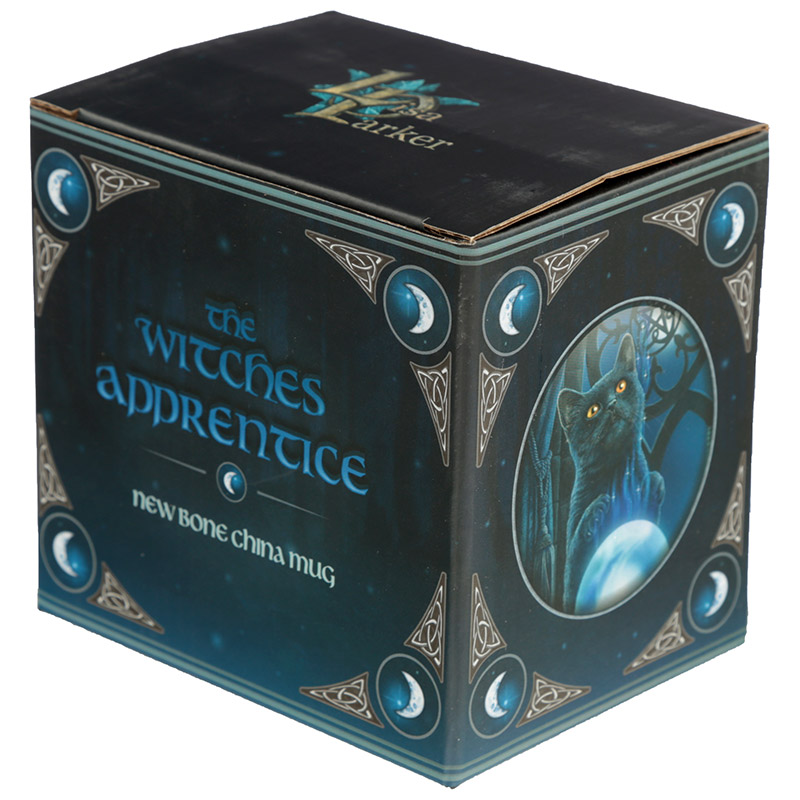 The Witches Apprentice Black Cat China Mug Box View