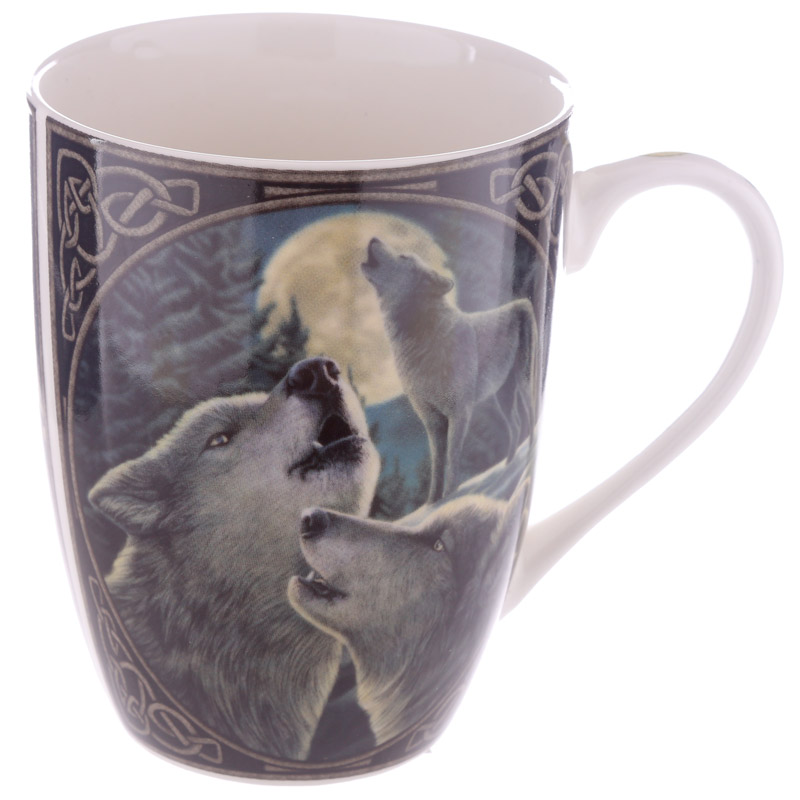 Wolf Song China Mug