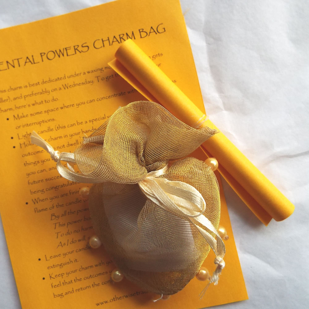 Mental Powers Charm Bag Spell Kit