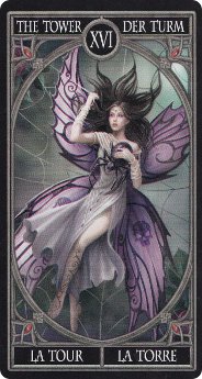 Anne Stokes Gothic Tarot Cards Tower