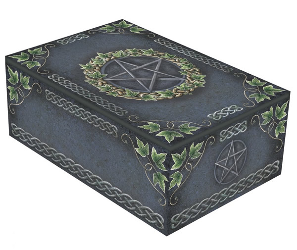 Ivy Pentagram Tarot and Oracle Box