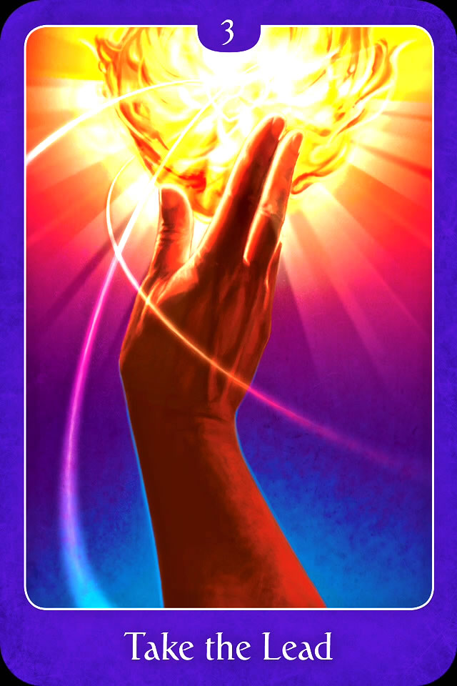 Psychic Tarot for the Heart Oracle Take the Lead