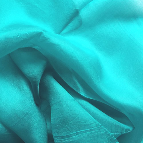Turquoise Silk Wrap for Tarot and Oracle Cards