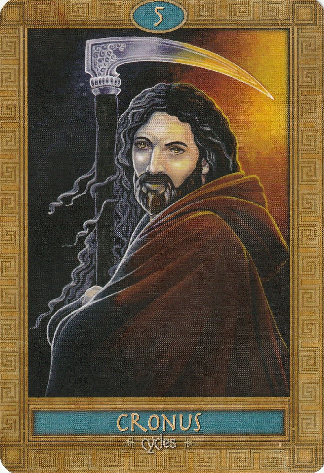 The Mythic Oracle Cards Cronus