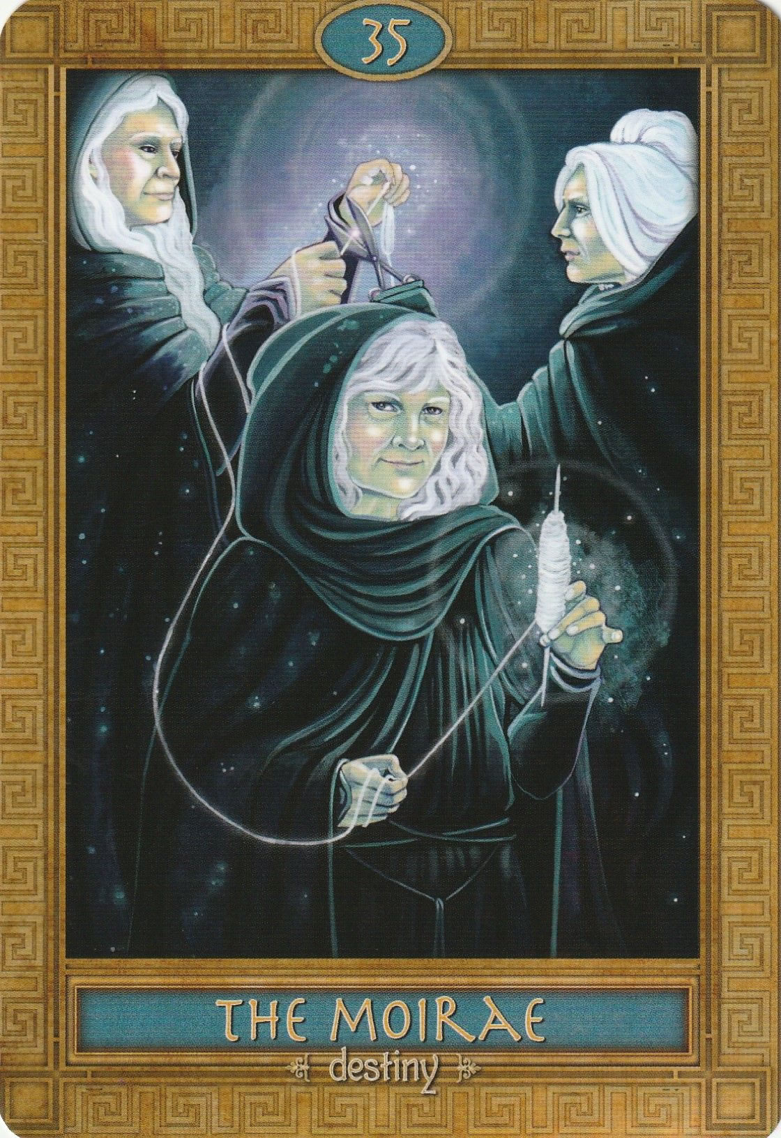 The Mythic Oracle Cards Moirae