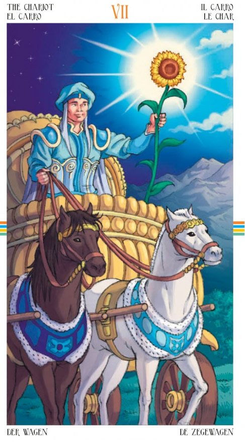 The Wheel of the Year Tarot Chariot
