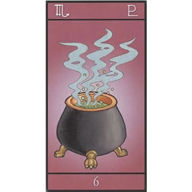 Wicca Cards Divination Kit Cauldron