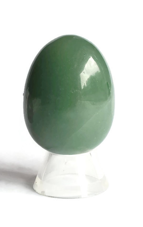50mm Green Aventurine Egg