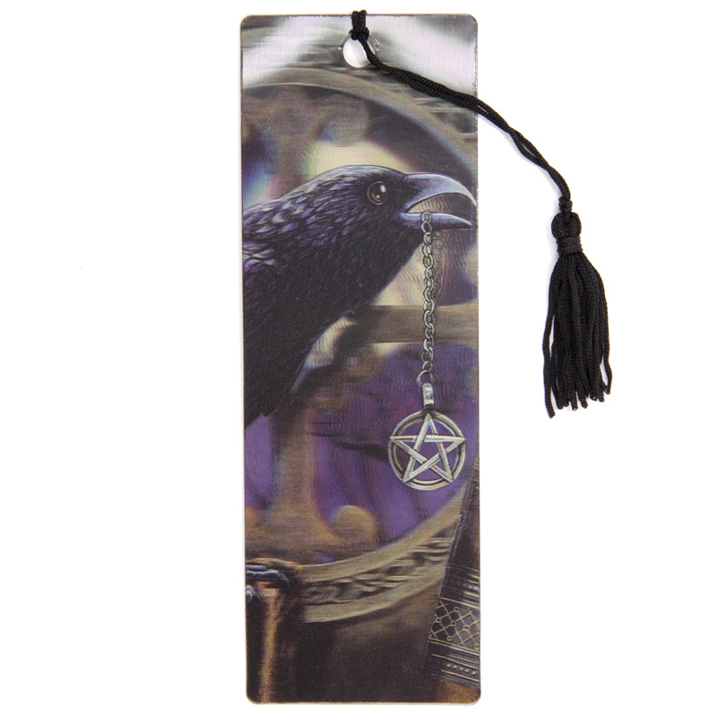 Raven  3D Bookmark