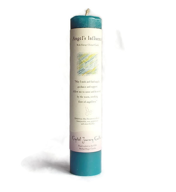 Angel's Influence Herbal Magic Pillar Candle