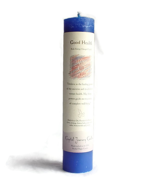 Good Health Herbal Magic Pillar Candle