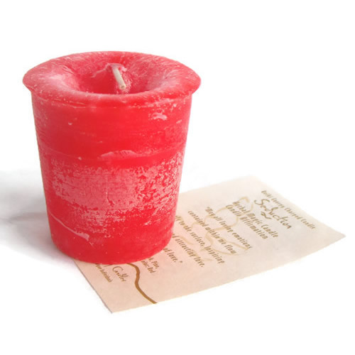 Seduction Herbal Magic Votive Candle