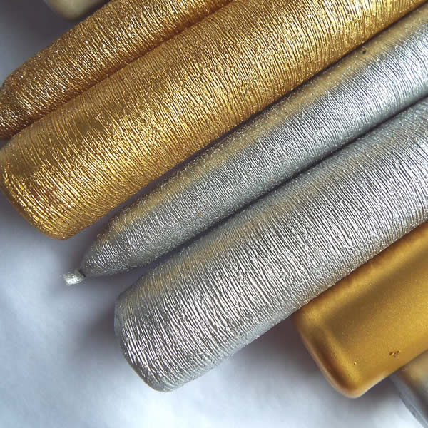 Silver and Gold Candles