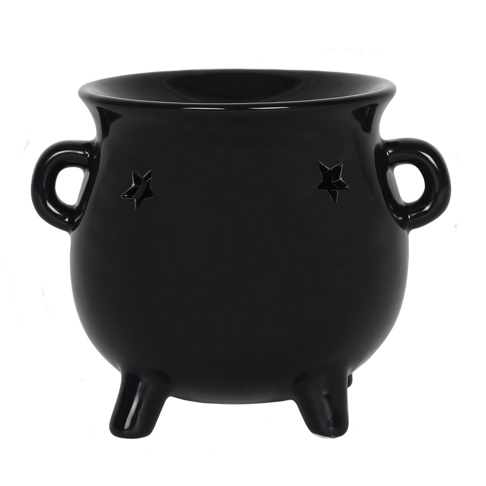 Shiny Black Cauldron Wax Melt or Oil Burner Back