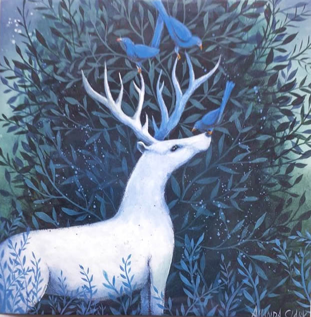 The Secret Greetings Card by Amanda Clark