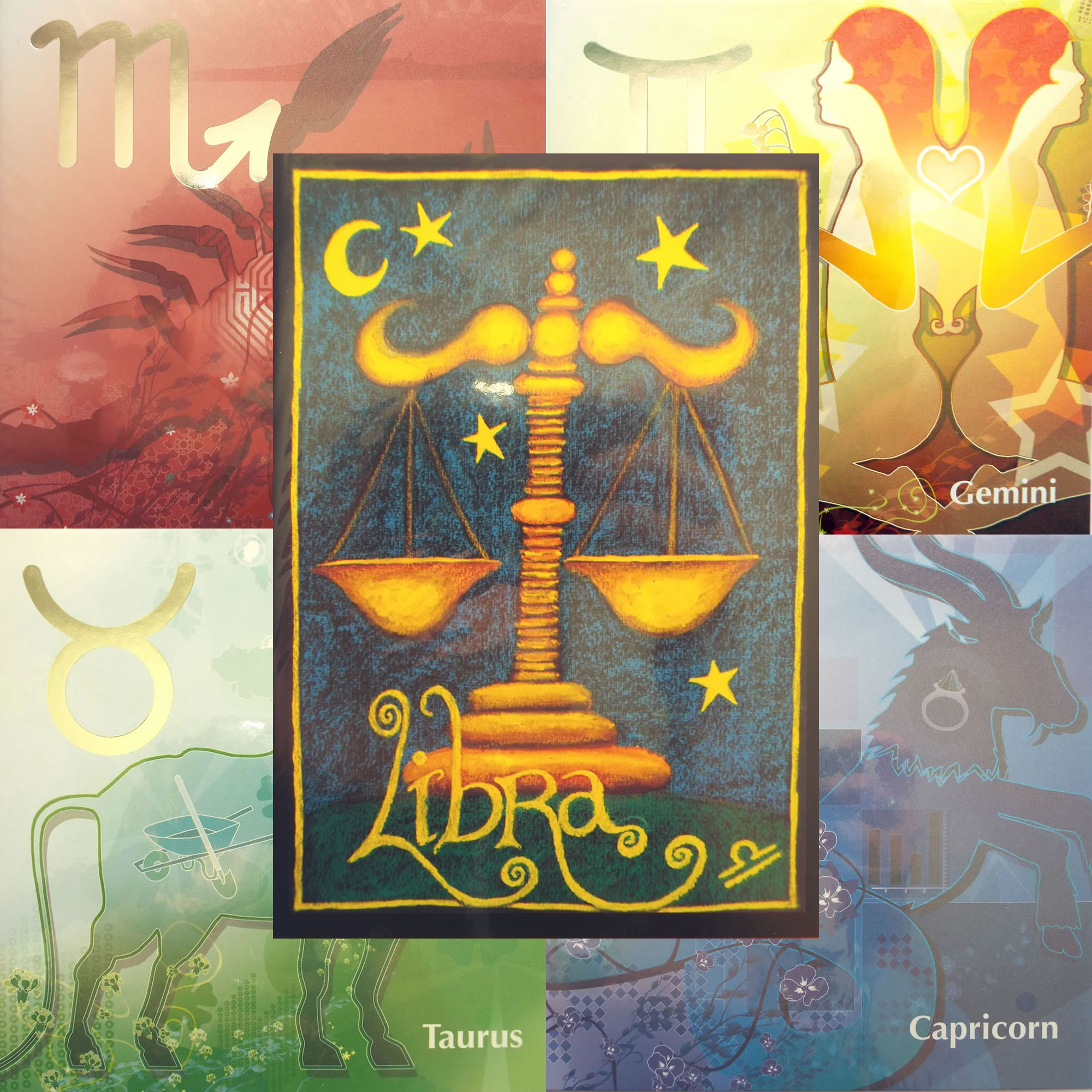 Zodiac Greetings Cards