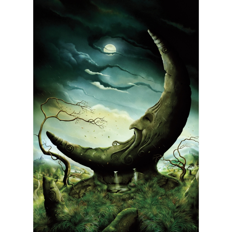 Tree Free Greetings Card Moonstone